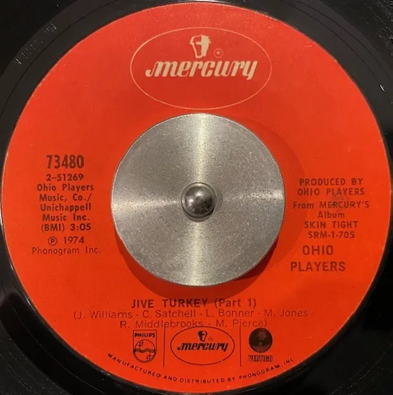 OHIO PLAYERS / JIVE TURKEY (PART 1) ／ STREAKIN' CHEEK TO CHEEK