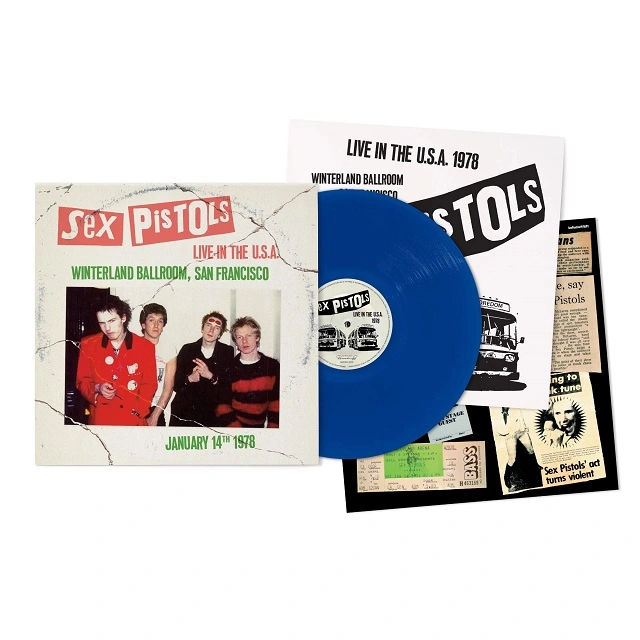 SEX PISTOLS / LIVE IN THE U.S.A. 1978 [BLUE COLOR VINYL]