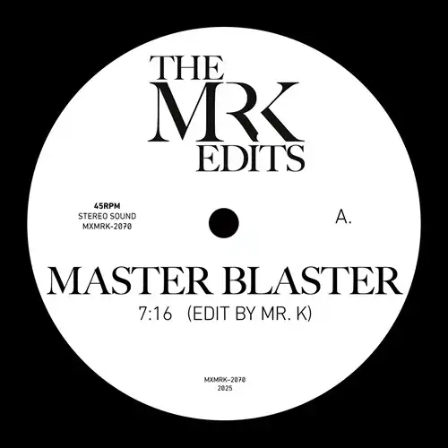 MR. K (DANNY KRIVIT) / MASTER BLASTER ／ I WAS MADE TO LOVE HER