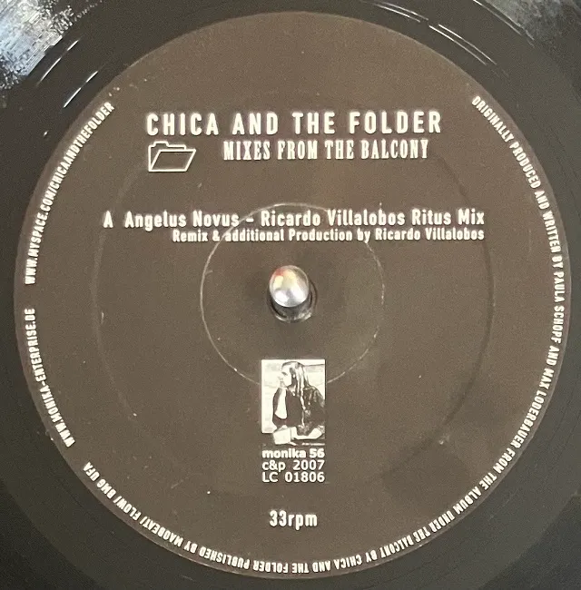 CHICA AND THE FOLDER / MIXES FROM THE BALCONY