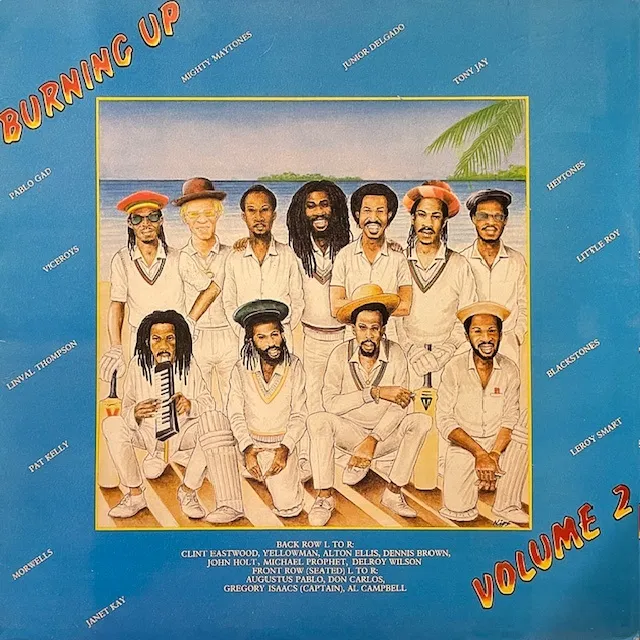 VARIOUS (AUGUSTUS PABLO、DON CARLOS) / BURNING UP VOLUME 2