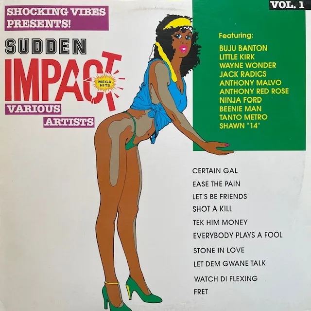 VARIOUS (BUJU BANTON、WAYNE WONDER) / SUDDEN IMPACT VOL. 1