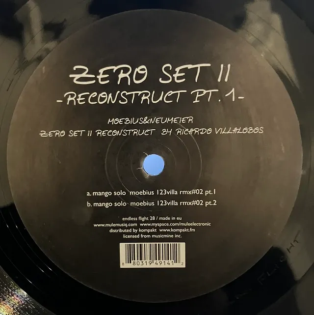MOEBIUS & NEUMEIER / ZERO SET II - RECONSTRUCT PT. 1