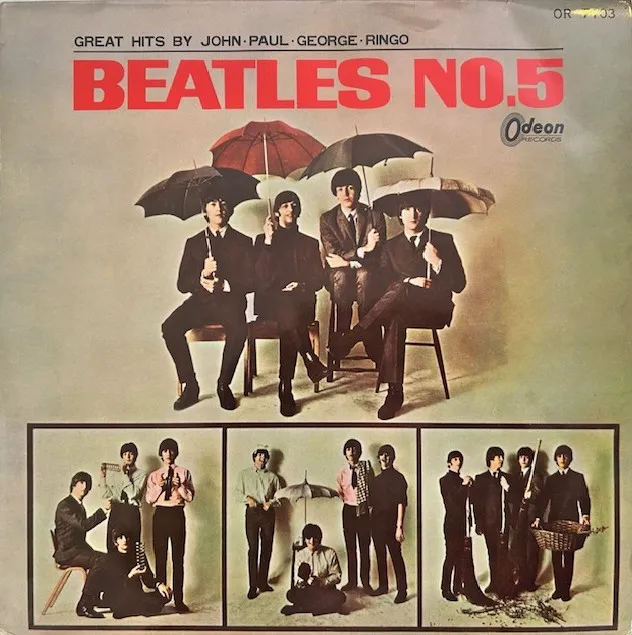 BEATLES / NO.5 (1965 1ST PRESS)