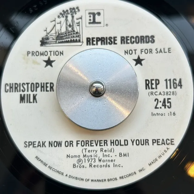CHRISTOPHER MILK / SPEAK NOW OR FOREVER HOLD YOUR 