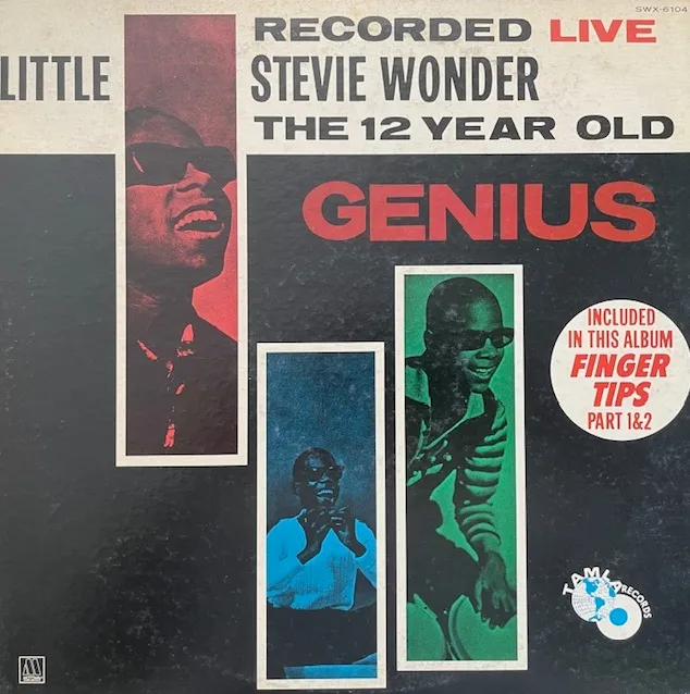 LITTLE STEVIE WONDER / 12 YEAR OLD GENIUS (JPN PROMO WHITE LABEL)