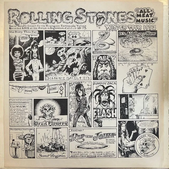 ROLLING STONES / ALL MEAT MUSIC - WINTER TOUR 1973