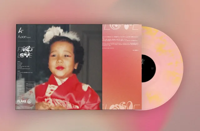 【レコード予約】 んOON / FIRST LOVE (PINK X YELLOW MARBLED)