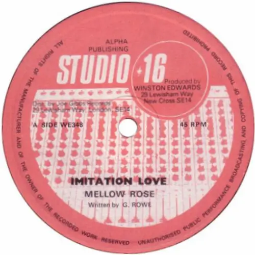 【レコード予約】 MELLOW ROSE / IMITATION LOVE (REISSUE)