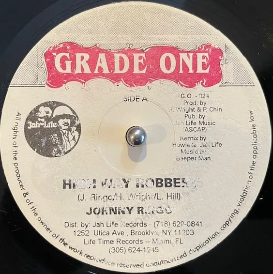 JOHNNY RINGO ／ LILLY MELODY ／ ROLAND ALPHONSO / HIGHWAY ROBBERY ／ ALL NIGHT LONG ／ TEAM SOUND