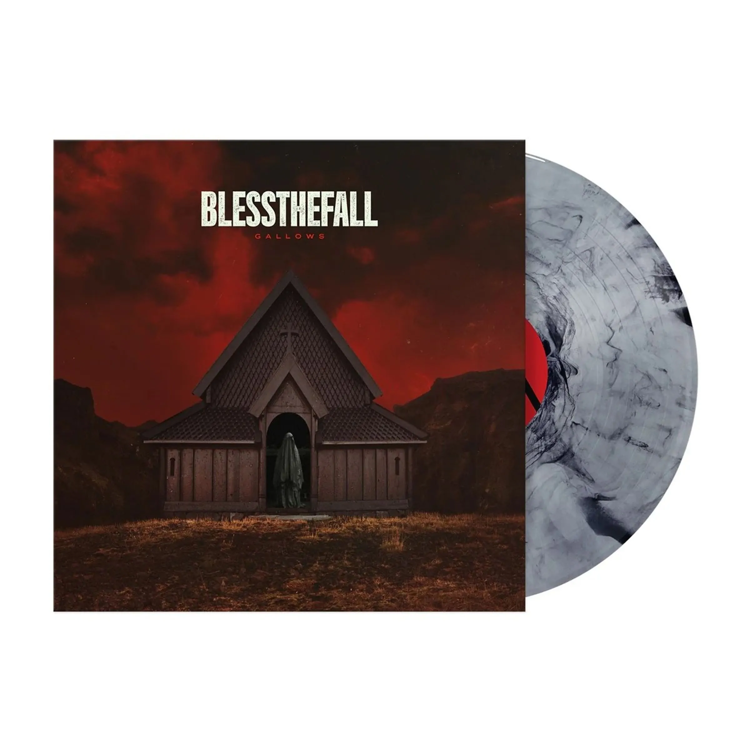 BLESSTHEFALL / GALLOWS [GREY MARBLE VINYL]