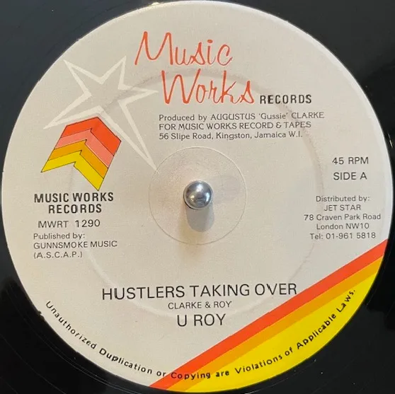U ROY / HUSTLERS TAKING OVER
