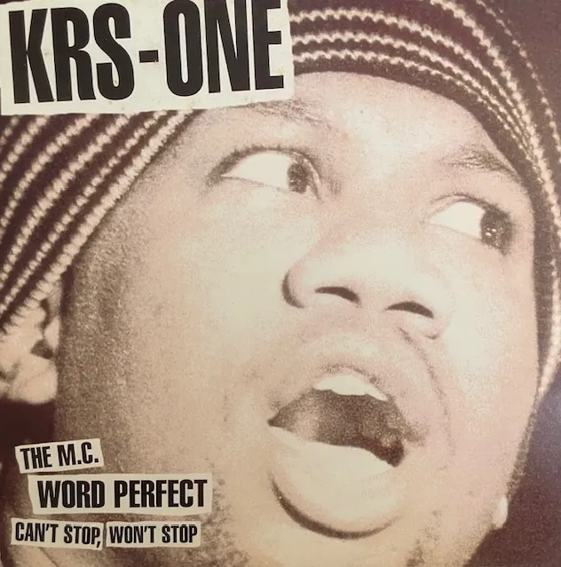 KRS-ONE / CAN'T STOP, WON'T STOP (UK盤)