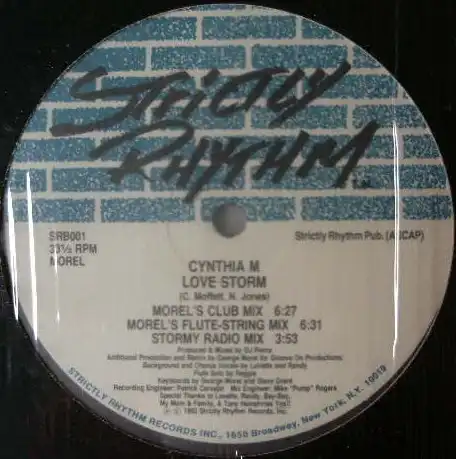 CYNTHIA M / LOVE STORM