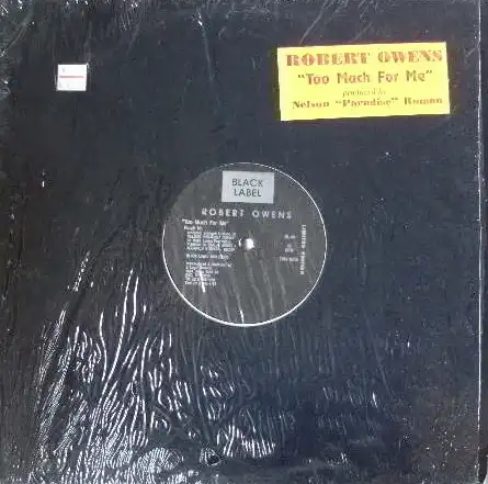 ROBERT OWENS / TOO MUCH FOR ME
