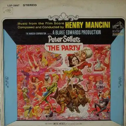 O.S.T.(HENRY MANCINI) / PARTYのレコードジャケット写真