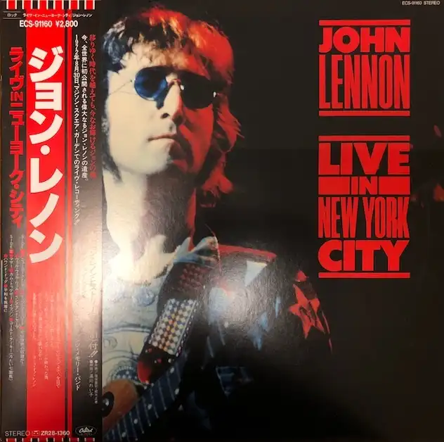 JOHN LENNON / LIVE IN NEW YORK CITY