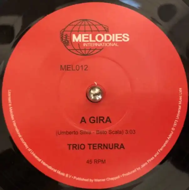 TRIO TERNURA / A GIRA  LAST TANGO IN PARISΥʥ쥳ɥ㥱å ()