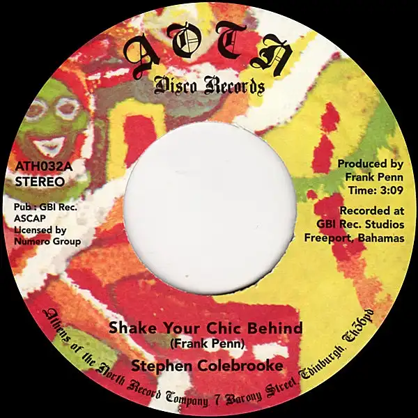 STEPHEN COLEBROOKE / SHAKE YOUR CHIC BEHIND ／ STAY AWAY FROM MUSIC