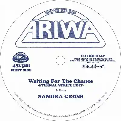 SANDRA CROSS ／ ROYAL BLOOD / WAITING FOR THE CHANCE ／ SLIPPING AWAY