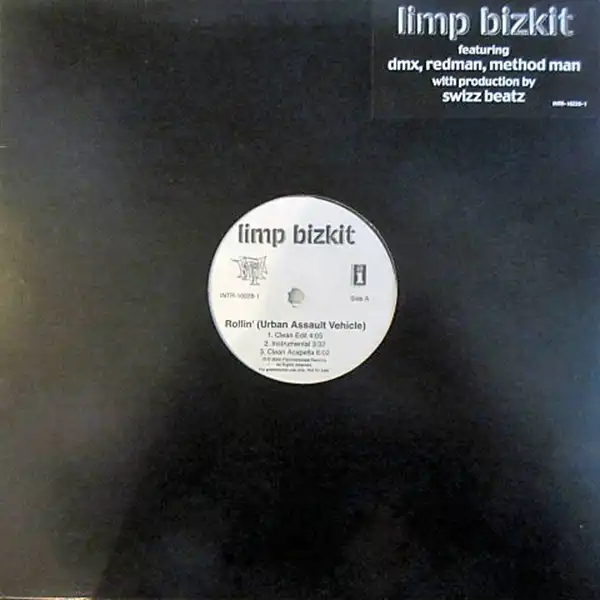 LIMP BIZKIT FEATURING DMX, REDMAN, METHOD MAN / ROLLIN' (URBAN ASSAULT VEHICLE)Υʥ쥳ɥ㥱å ()