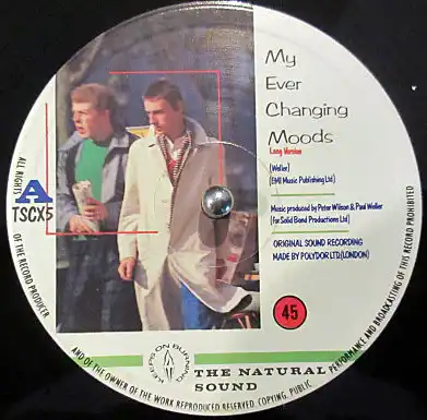 STYLE COUNCIL / MY EVER CHANGING MOODSΥʥ쥳ɥ㥱å ()