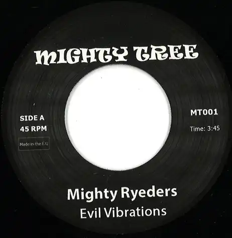 MIGHTY RYEDERS/ EVIL VIBRATIONS 7インチレコード - メルカリ