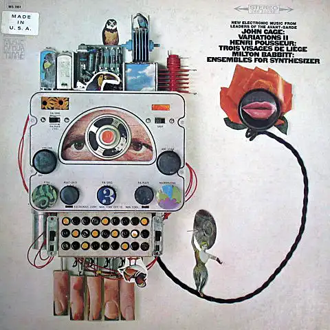 JOHN CAGE、HENRI POUSSEUR、MILTON BABBITT / NEW ELECTRONIC MUSIC FROM LEADERS OF THE AVANT-GARDE