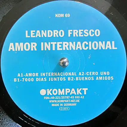 LEANDRO FRESCO / AMOR INTERNACIONAL