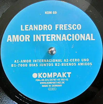 LEANDRO FRESCO / AMOR INTERNACIONALΥʥ쥳ɥ㥱å ()