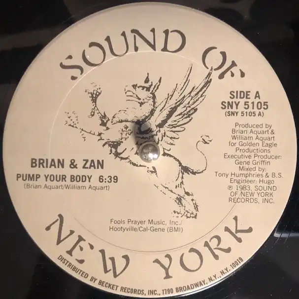 BRIAN & ZAN / PUMP YOUR BODY