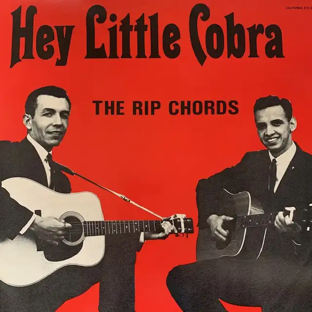 RIP CHORDS / HEY LITTLE COBRAのアナログレコードジャケット (準備中)