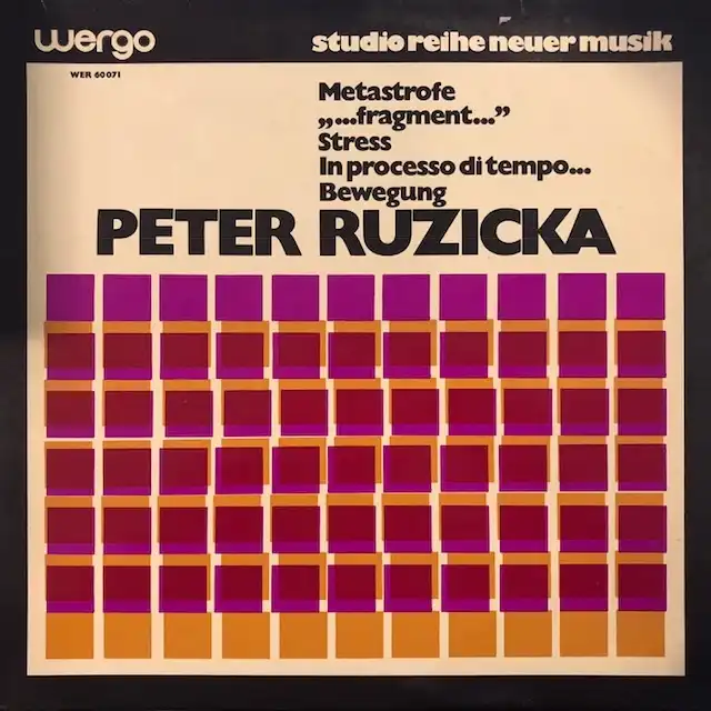PETER RUZICKA / METASTROFE