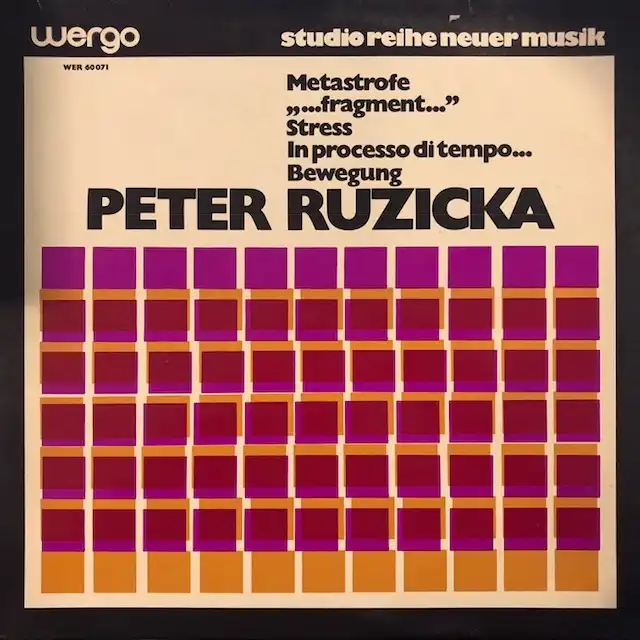 PETER RUZICKA / METASTROFEΥʥ쥳ɥ㥱å ()