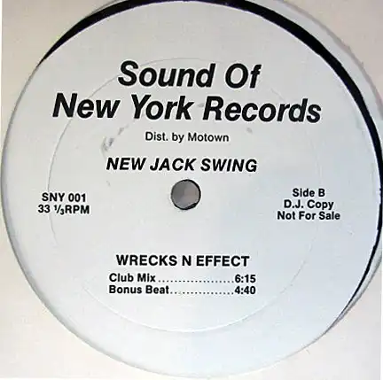 WRECKS N EFFECT / NEW JACK SWING (PROMO)