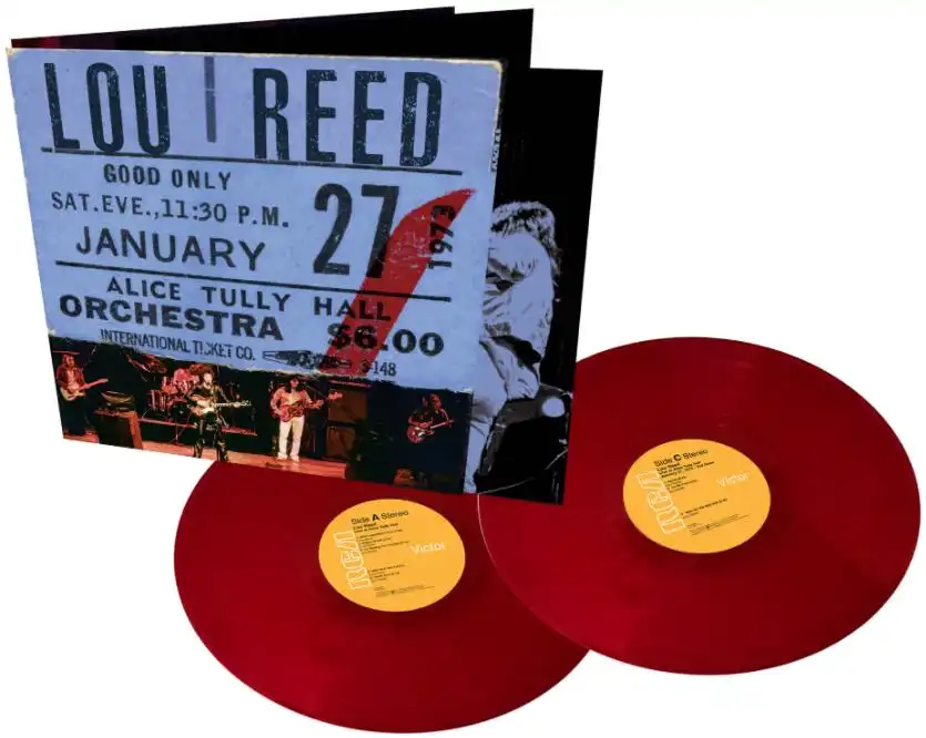 LOU REED / LIVE AT ALICE TULLY HALL JANUARY 27. 1973 2ND SHOW