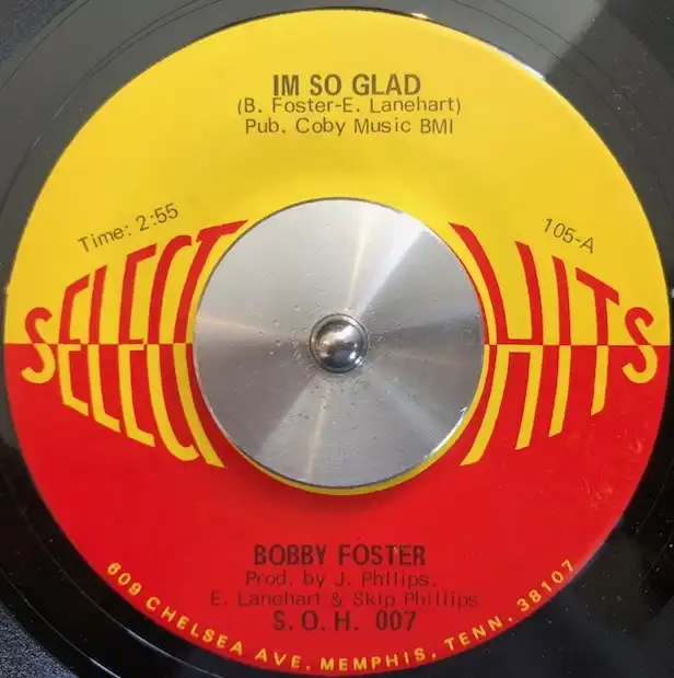 BOBBY FOSTER / I'M SO GLAD