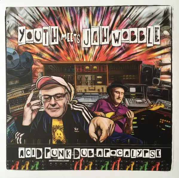 YOUTH MEETS JAH WOBBLE / ACID PUNK DUB APOCALYPSEのアナログレコードジャケット (準備中)