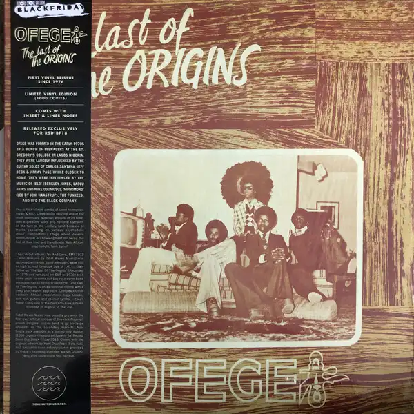 OFEGE / LAST OF THE ORIGINS