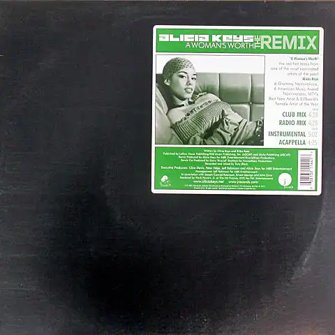 ALICIA KEYS / A WOMAN’S WORTH (THE REMIX)
