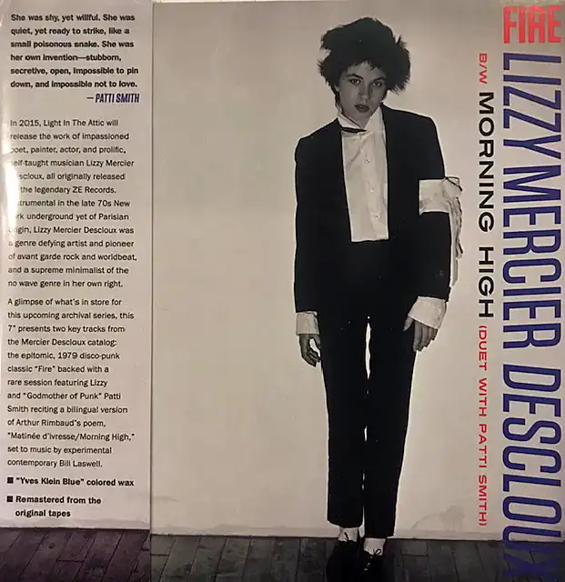 LIZZY MERCIER DESCLOUX / FIRE ／ MORNING HIGH