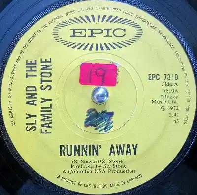 SLY & THE FAMILY STONE / RUNNIN' AWAY