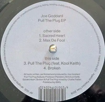 JOE GODDARD / PULL THE PLUG EPΥʥ쥳ɥ㥱å ()