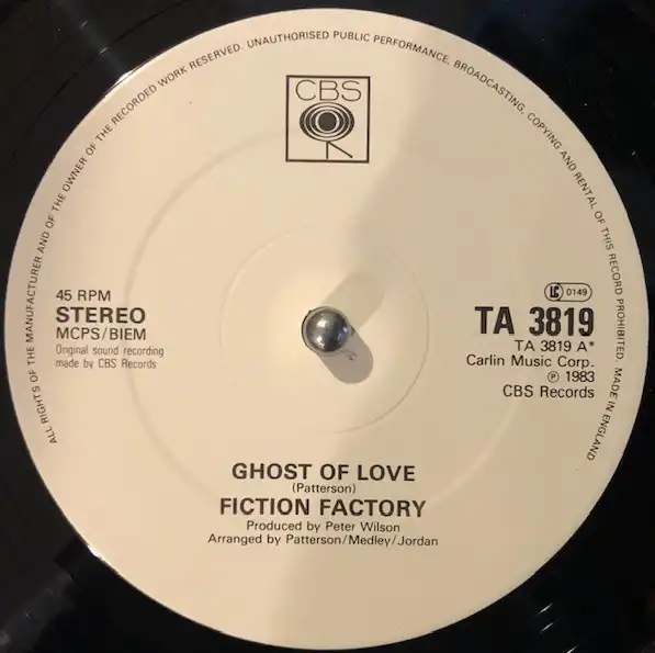 FICTION FACTORY / GHOST OF LOVE