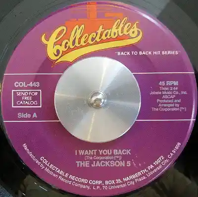 JACKSON 5 / I WANT YOU BACK ／ ABC