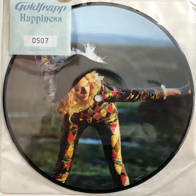 GOLDFRAPP / HAPPINESSのアナログレコードジャケット (準備中)