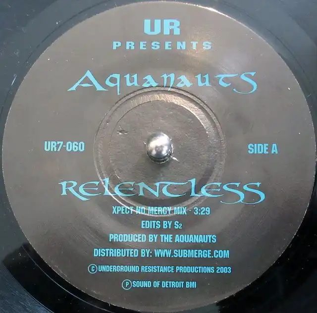 AQUANAUTS / RELENTLESS ／ BUBBLE BEATS