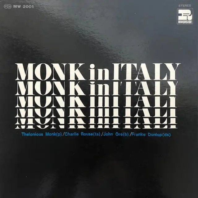 THELONIOUS MONK / IN ITALY