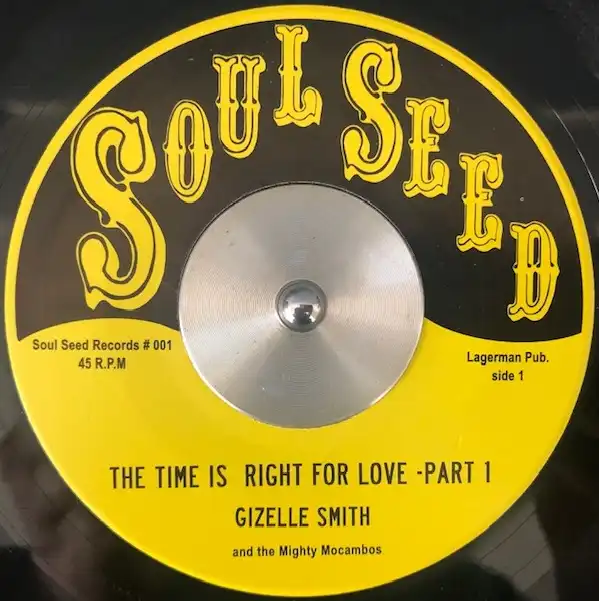 GIZELLE SMITH / TIME IS RIGHT FOR LOVEのアナログレコードジャケット (準備中)