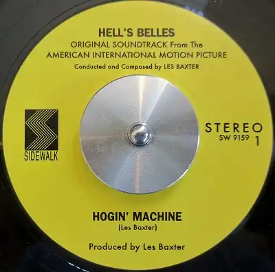 LES BAXTER / HOGIN' MACHINE  HOT WIND